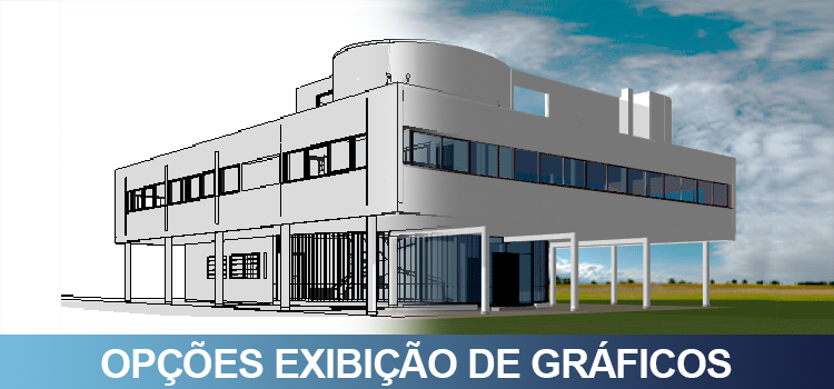 Opções de exibição de gráficos no Revit