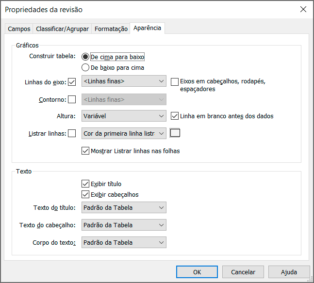 Folha com Tabela de revisão - Revit 12 nuvem-de-revisão