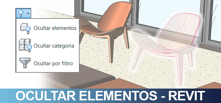 Ocultar elemento na vista no Revit