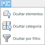 Ocultar elementos na vista - Revit 6 ocultar-elementos