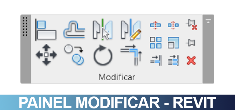 Painel Modificar – Revit