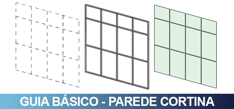 Parede cortina no Revit- Guia básico