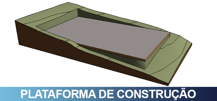 Plataforma de construção no Revit