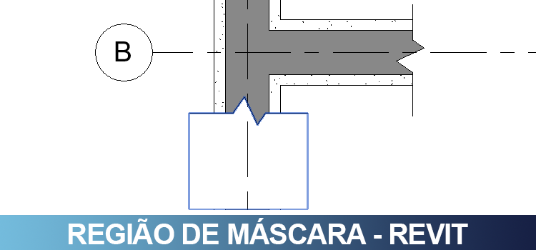 Região de máscara no Revit