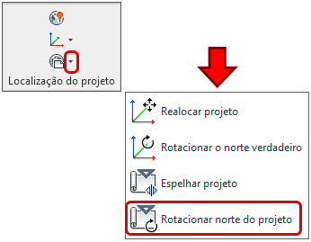 rotacionar-norte-do-projeto