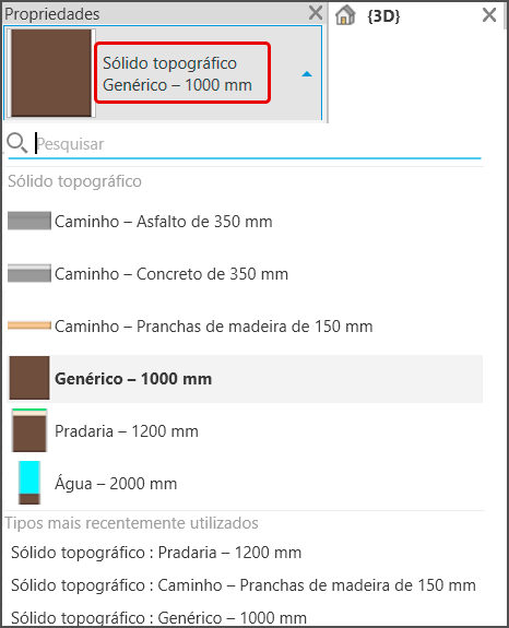 sólido-topográfico