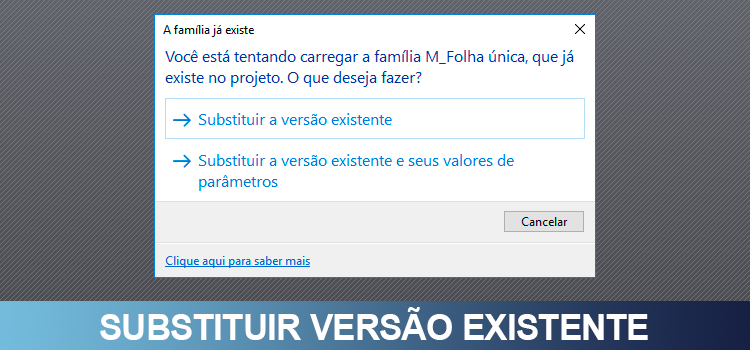 substituir versão existente 01