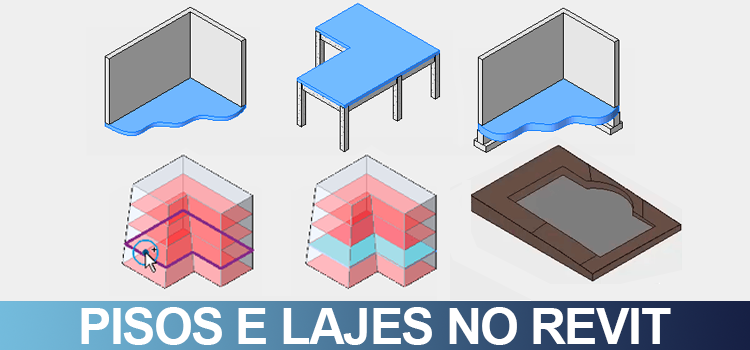 Pisos e lajes no Revit