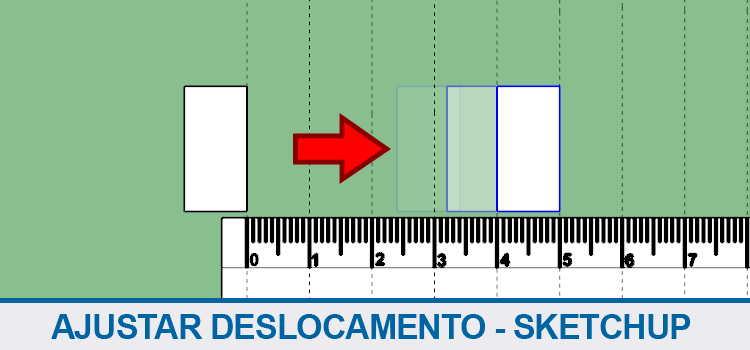 Ajustar deslocamento dos objetos