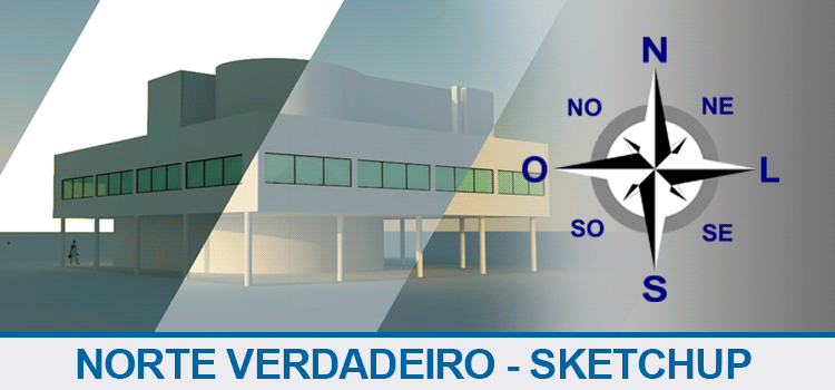Norte verdadeiro no Sketchup